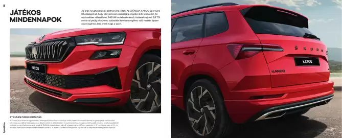 Škoda akciós újság | Karoq Oldal 30