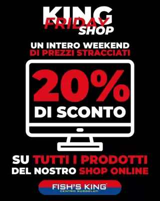 Volantino Fish's King (valido fino al 30-11)