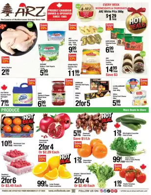 Arz Fine Foods flyer (valid until 27-11)