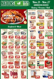 Nations Fresh Foods flyer week 47 Page 1