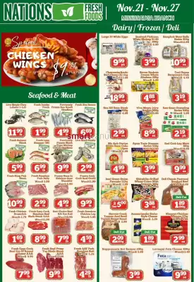 Nations Fresh Foods flyer (valid until 27-11)