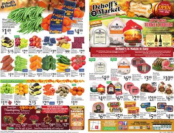 Dehoff's Key Markets weekly ad Page 1
