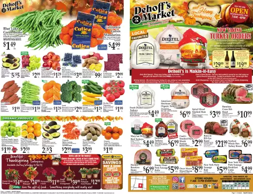 Dehoff's Key Markets weekly ad (valid until 2-12)