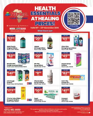 Africa Cash and Carry catalogue (valid until 24-11)