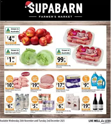 Supabarn catalogue (valid until 2-12)