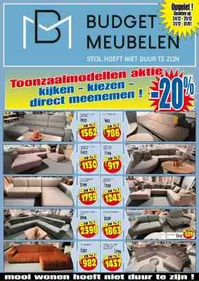 Budget Meubelen folder (geldig t/m 31-12)