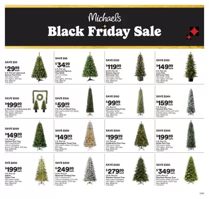 Michaels flyer (valid until 27-11)