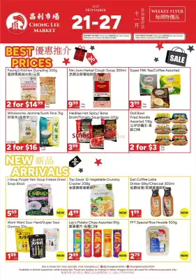 Chong Lee Market flyer (valid until 27-11)