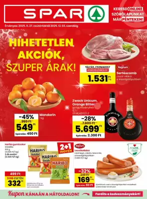 Spar akciós újság
