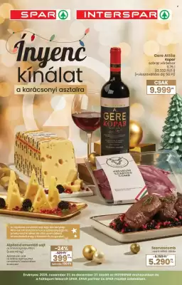 Spar akciós újság (érvényes eddig: 27-12)