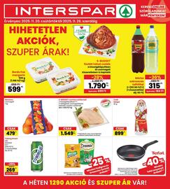 Interspar akciós újság hét 47 Oldal 1