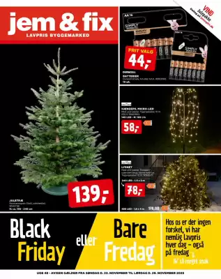 Jem & fix tilbudsavis (gælder indtil 29-11)
