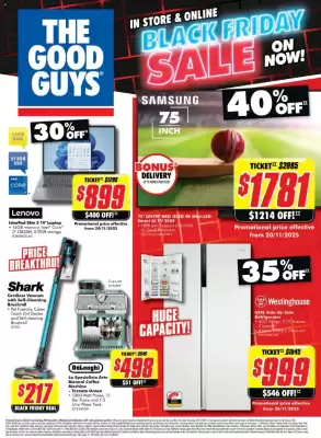 The Good Guys catalogue (valid until 3-12)