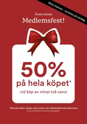 Hemtex reklamblad (giltig till och med 23-11)