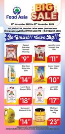 FoodAsia flyer week 47 Page 1