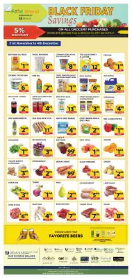 Food World Supermarket flyer (valid until 27-11)