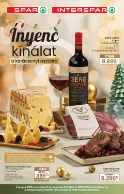 Interspar akciós újság (érvényes eddig: 27-12)