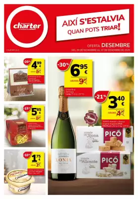 Folleto Supermercados Charter (válido hasta el 17-12)