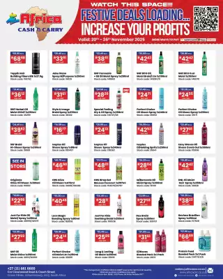 Africa Cash and Carry catalogue (valid until 26-11)