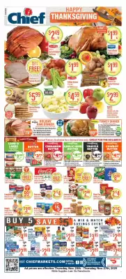 Chief Supermarket weekly ad (valid until 27-11)