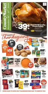 County Market weekly ad (valid until 27-11)