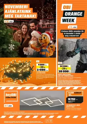 OBI akciós újság (érvényes eddig: 30-11)