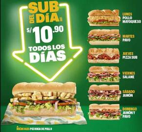 Catálogo Subway Página 1