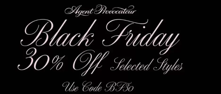 Agent Provocateur catalogue (valid until 22-12)
