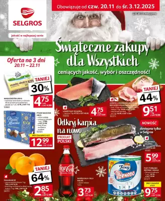 Selgros gazetka (ważność do 3-12)