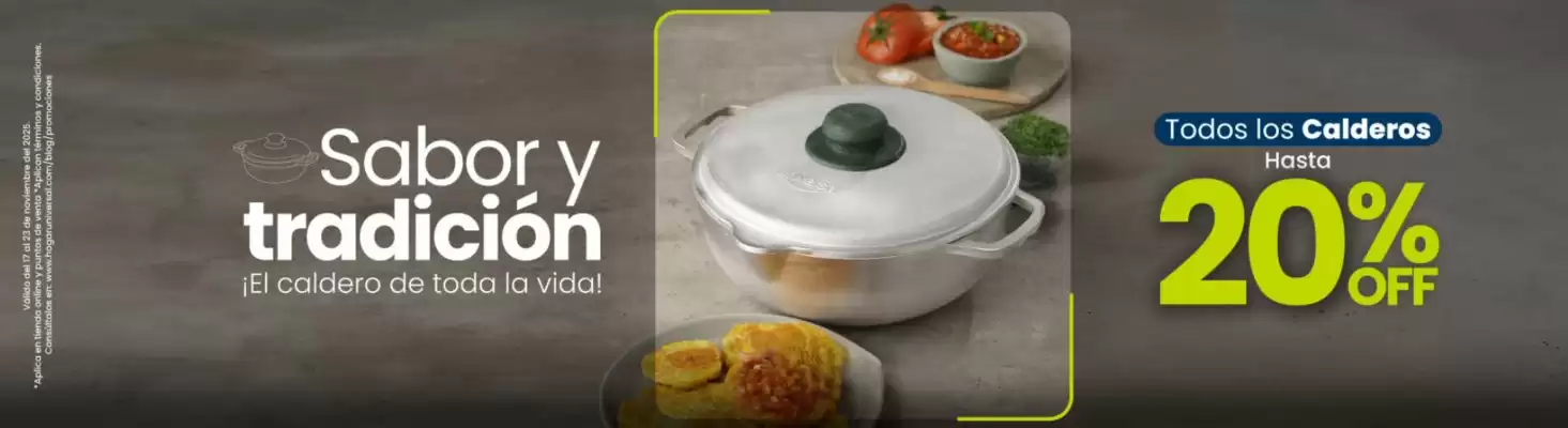 Catálogo Hogar Universal (válido hasta 23-11)