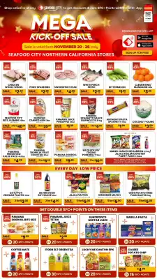 Seafood City weekly ad (valid until 26-11)