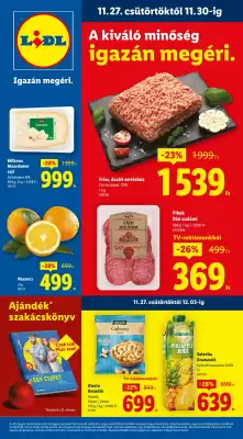 Lidl akciós újság
