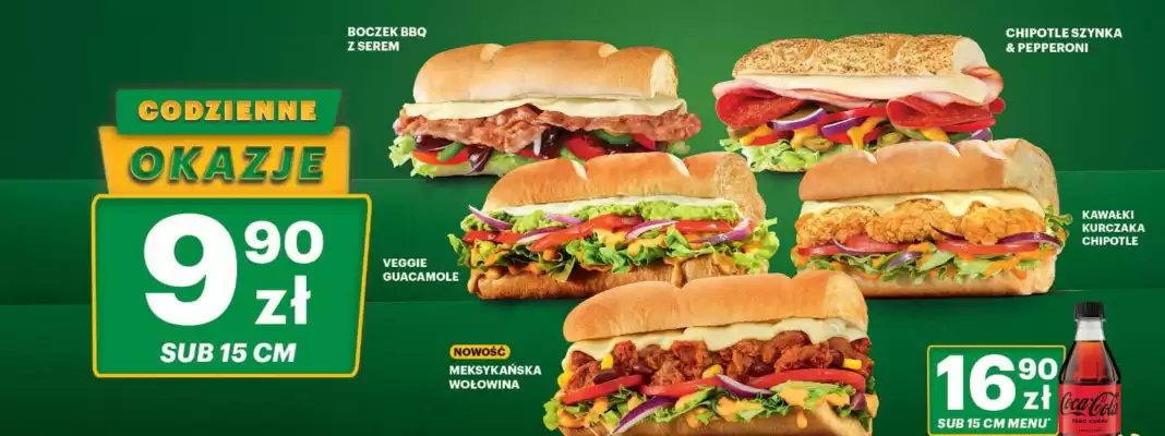 Subway gazetka (ważność do 5-12)