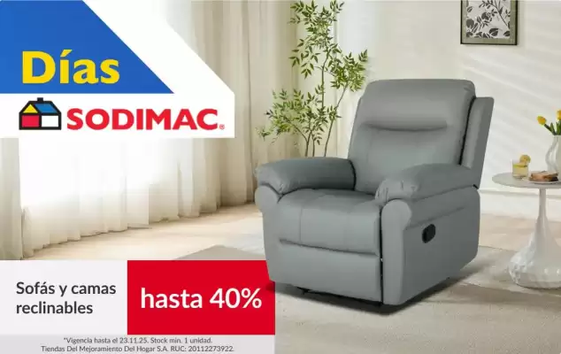 Catálogo Sodimac (válido hasta 23-11)