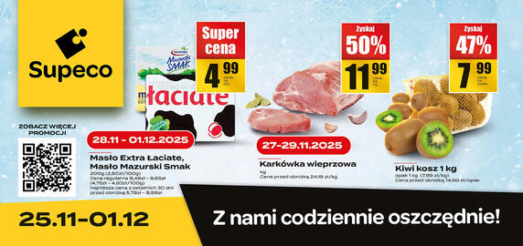 Supeco gazetka tydzień 48 Strona 1