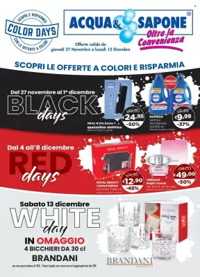 Volantino Acqua & Sapone