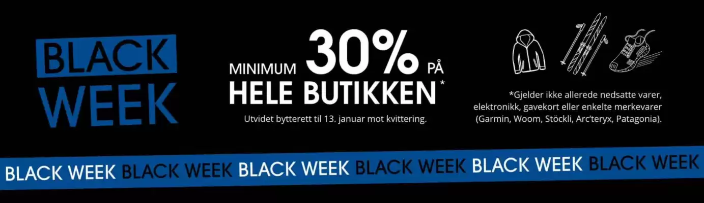 Oslo Sportslager kundeavis (gyldig til 28-11)