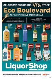 Checkers Liquor Shop catalogue Page 1