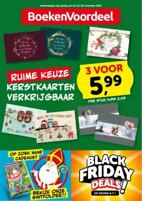 Boekenvoordeel folder (geldig t/m 30-11)