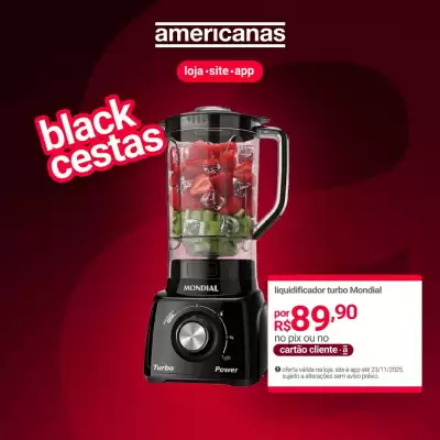 Encarte Lojas Americanas (válido até 25-11)