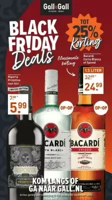 Gall & Gall folder (geldig t/m 30-11)