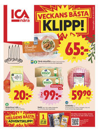 ICA Nära reklamblad vecka 48 Sida 1