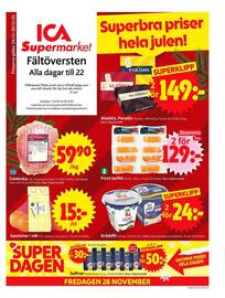 ICA Supermarket reklamblad vecka 48 Sida 1