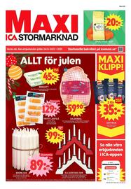ICA Maxi reklamblad vecka 48 Sida 1