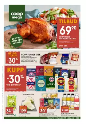 Coop Mega kundeavis (gyldig til 29-11)