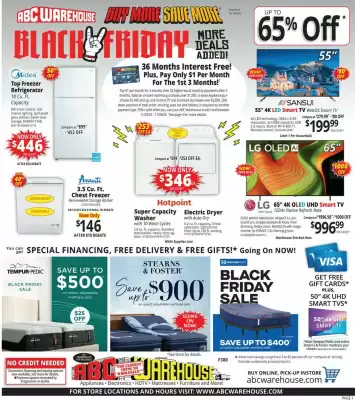 ABC Warehouse weekly ad (valid until 29-11)