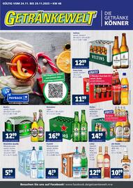 Getränkewelt Prospekt woche 48 Seite 1
