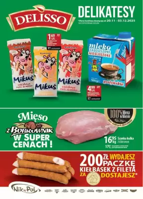 Delisso Delikatesy gazetka (ważność do 3-12)