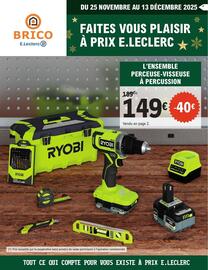 Catalogue E.Leclerc Brico page 1