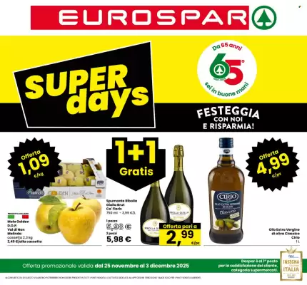 Volantino Eurospar (valido fino al 3-12)